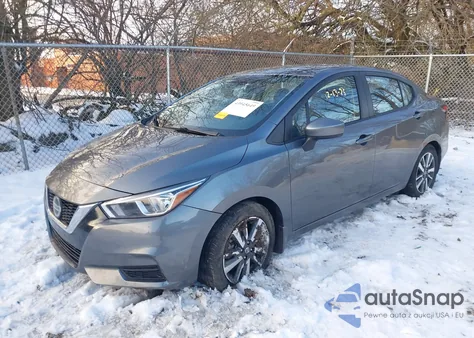 2022 Nissan Versa 1.6 Sv Xtronic Cvt из США, поврежденный, VIN 3N1CN8EV4NL867304